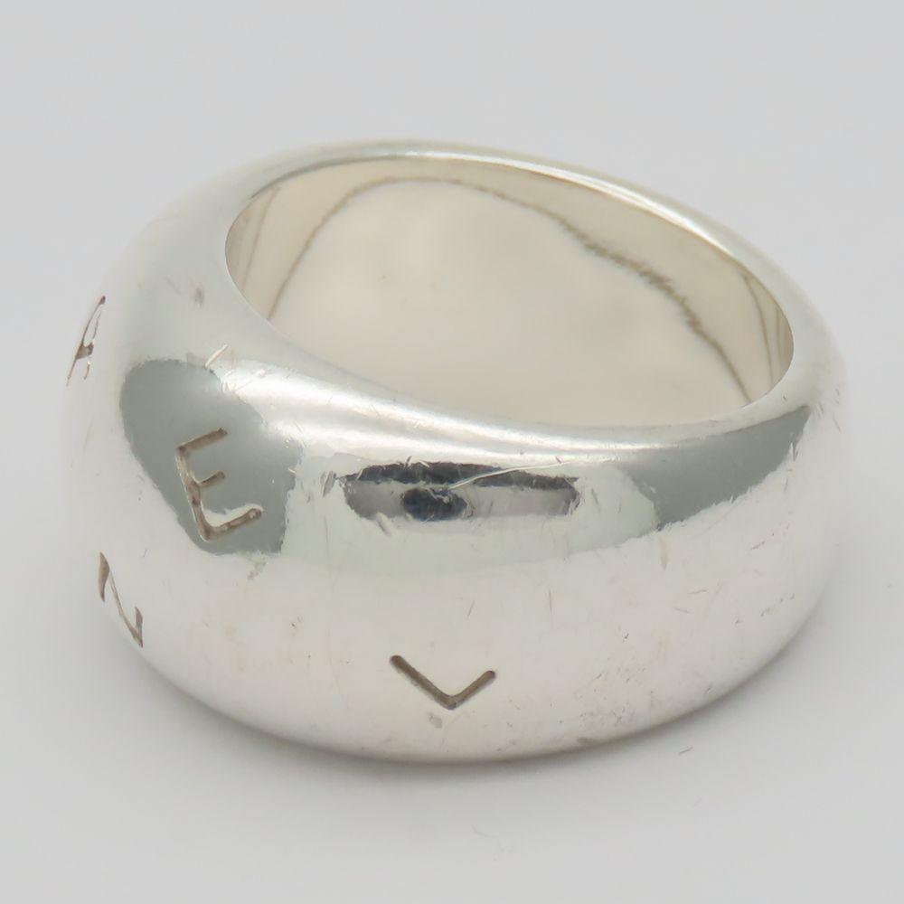 Used CHANEL Ring EU#51 Silver925 17.6g Silver Accessories
