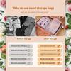 10Pcs Waterproof Drawstring Shoe Storage Bags With Cute Cartoon Prints Perfect For Travel Packing And Home Use