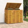 Vidaxl Cover For 2 Bins, 140X89X117 Cm, Acacia Wood