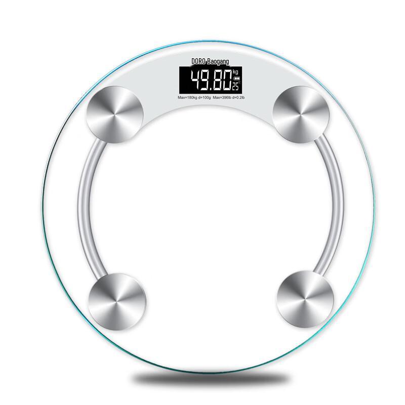 

BORO Smart Round Glass Body Weight Scale (CN version)