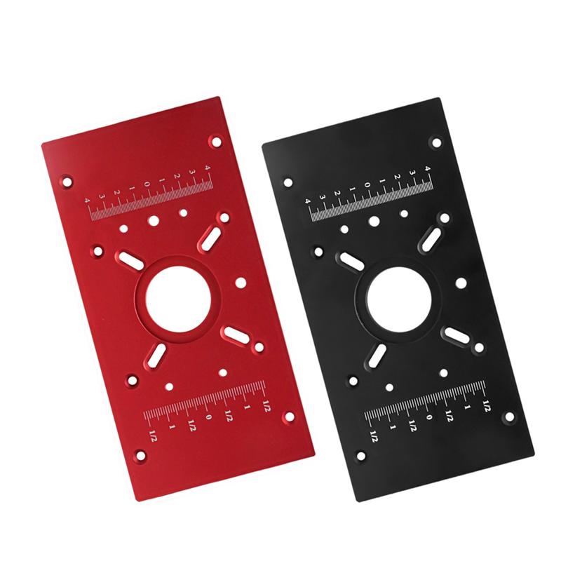 A96I-Router Lift With Fixed Base-Router Insert Plate-Woodworking Universal Router Lift Base For 65Mm Dia Router Motor