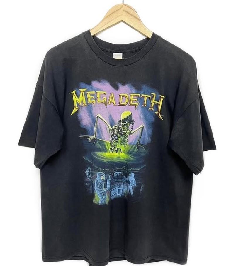 Vintage Megadeth contaminated © TSHIRT REPRINT Cotton Full Size S to 5XL XXL