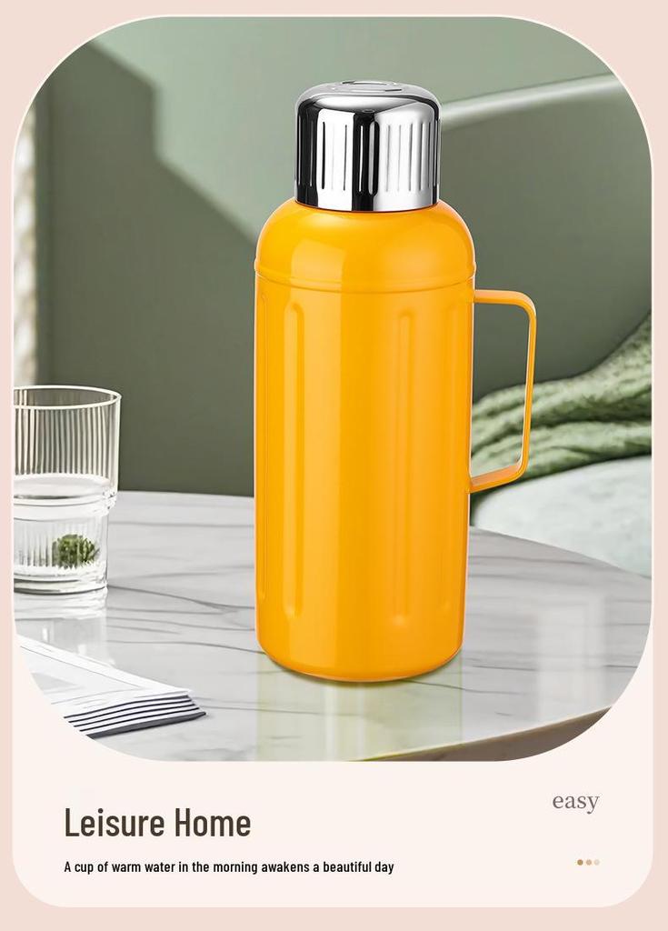 Zhenmei Smart Thermos with Temperature Display and Handle - Tea Separator Stewing Pot for Home Use
