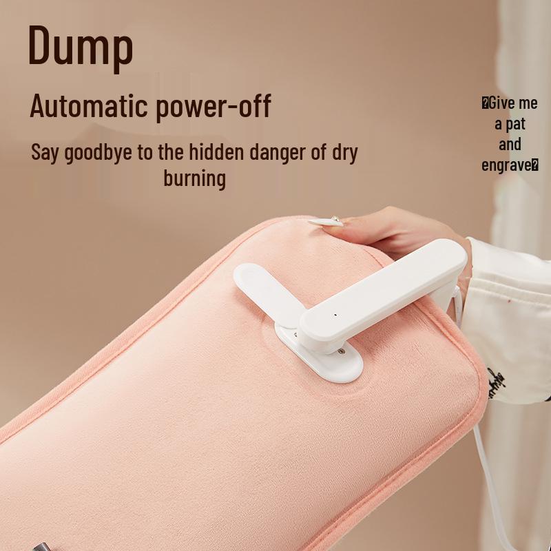 

Great Wall Explosion-Proof Rechargeable Plush Hot Water Bottle - Cute Warm Hand & Abdomen Waist Bag for Girls Detachable Washable Pink Children s Pig