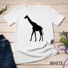 Majestic Giraffe Cool Jungle Zoo Animal Silhouette Unisex T-shirt