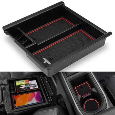 Cotiera centrală auto, cutie de depozitare pentru Toyota TACOMA 2016-2024, organizator de consolă centrală, tavă, accesorii
