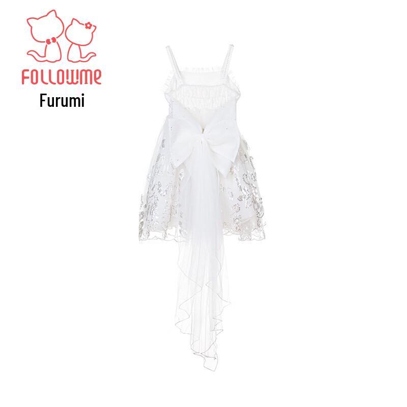 Mädchen Pailletten Prinzessin Blumenmädchenkleid