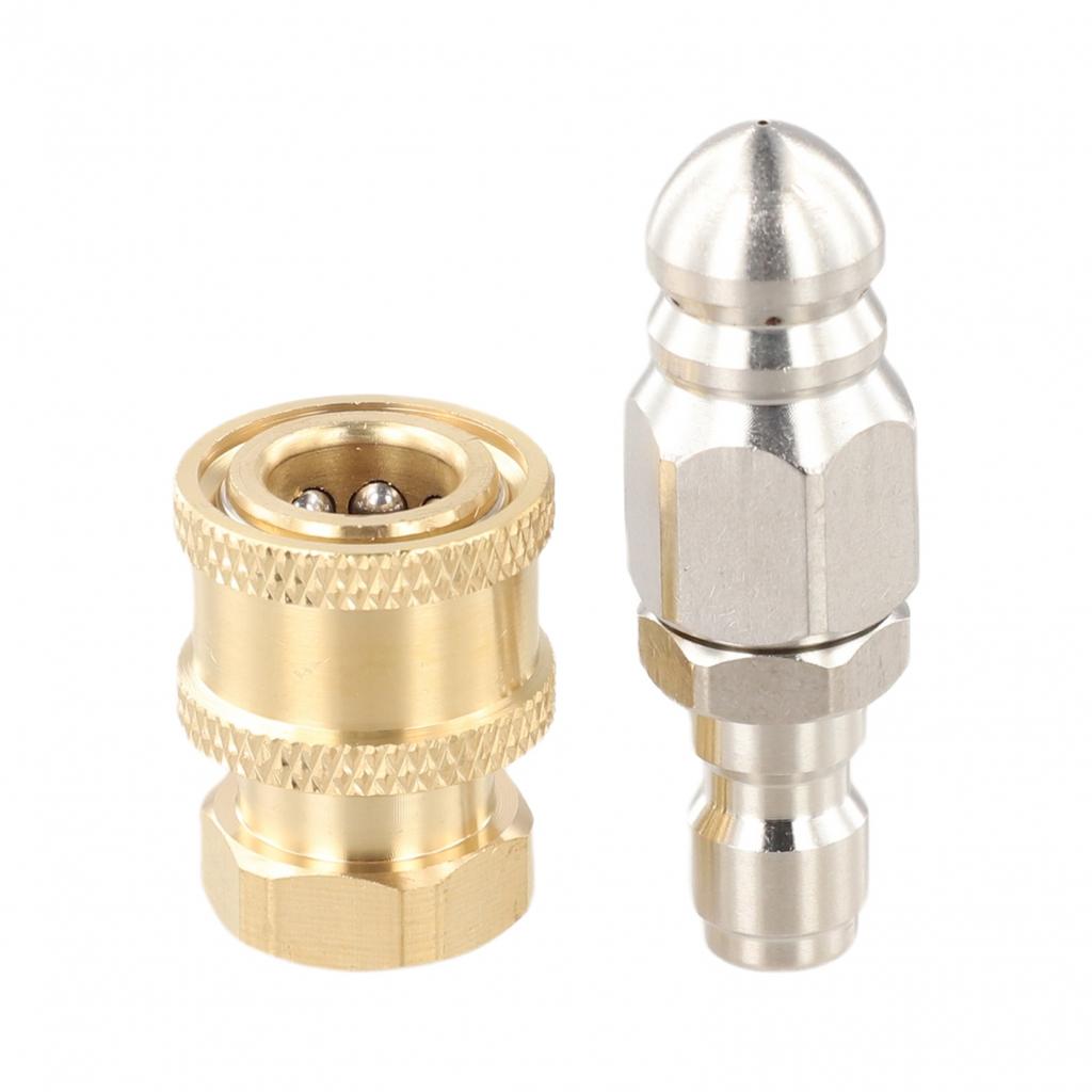 Pressione Ugello 5000 PSI Tubo di Scarico Ugello Idropulitrice Fognature Pulizia Efficace