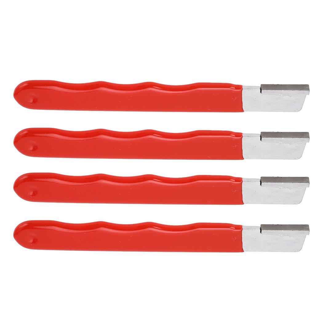 4Pcs Garden Tool Sharpener   Portable Cutter for Gardening Pruner Hedge Shears Scissors