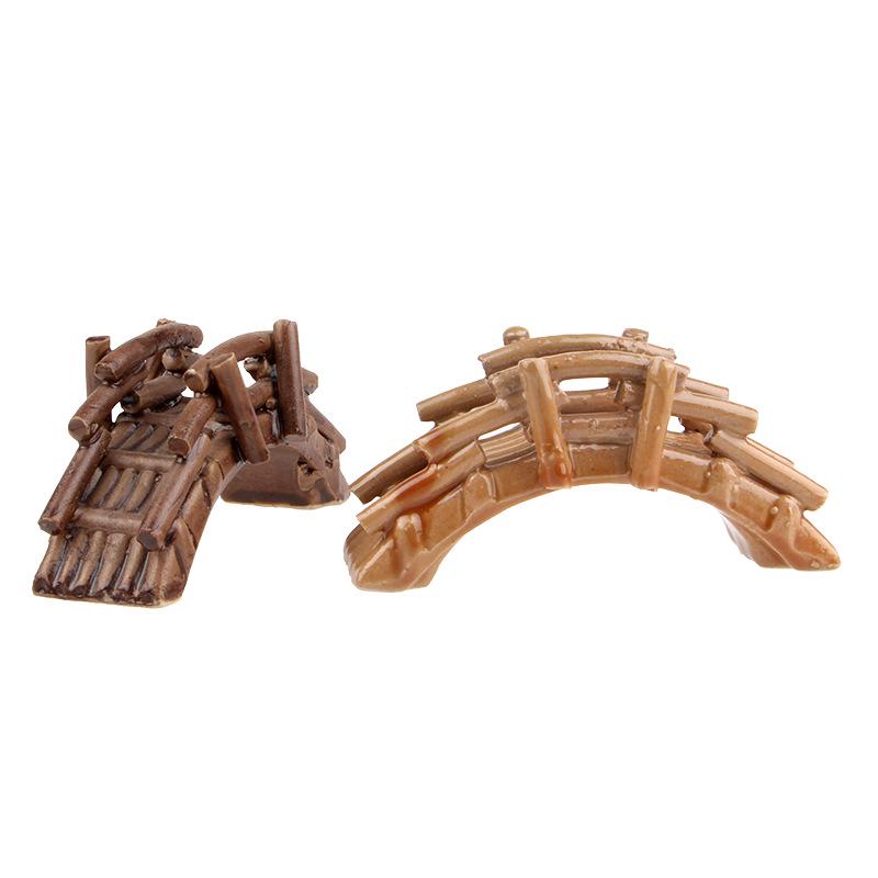 Aquariumdeko Keramiksteinbrücken: Aquarium-Landschaftsbau, Mikrolandschaft-Felsgarten & Bonsai-Ornamente