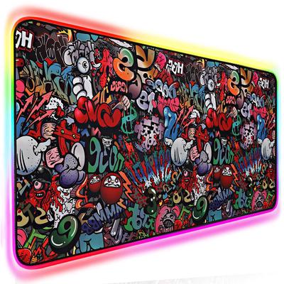 Gaming Mouse Pad RGB Computer Mousepad Gamer Large Mouse Pad XXL Mause Pad With Backlit Desk Mat Mouse Carpet for PC