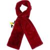 Pull Through Zipper Pocket Neckwear Faux-Fur Scarf Women
