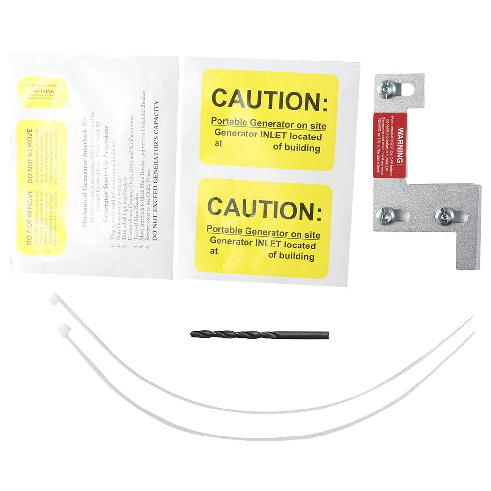 

Панель главного выключателя 1 1/4 дюйма, 200 А. Комплект блокировки на 150 или 200 А для динамо-машины ITE-200A.