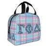 Gamma Phi Delta  Insulated Lunch Bags for Women African American Sorority  Resuable Cooler Thermal Bento Box School