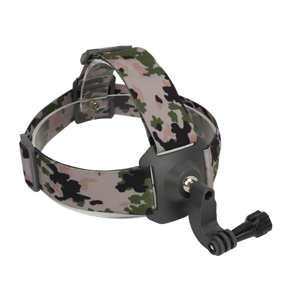 Action Camera Head Mount Strap Wearable Head Belt Action Camera Accessories for Cycling Running
