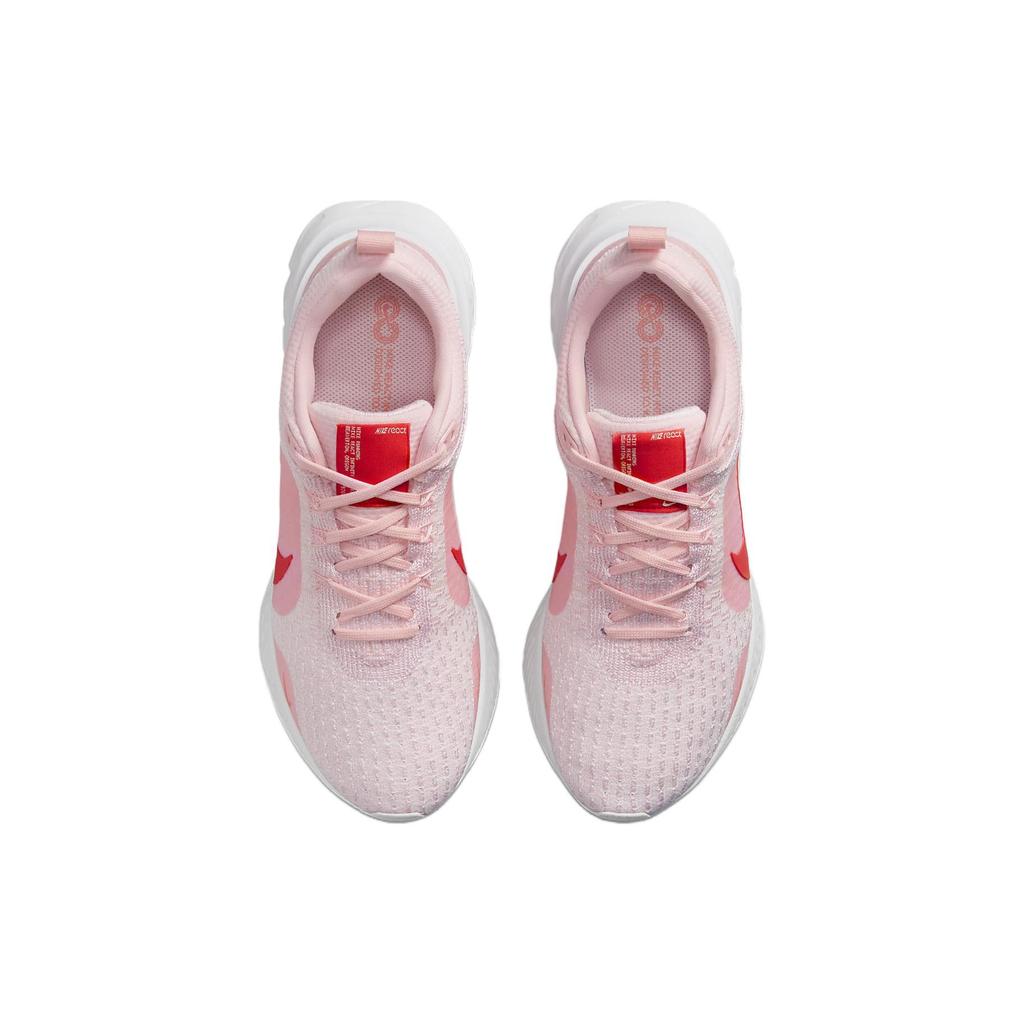 (WMNS) Nike React Infinity Run Flyknit 3 Premium 'Medium Soft Pink Light Crimson' Women's DZ3016-600
