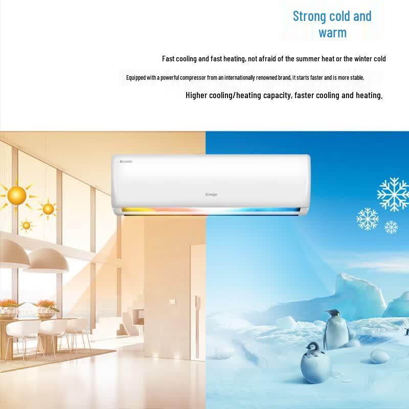 CHIGO Inverter Wall-Mounted Air Conditioner CN plug (adapter included)