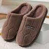 Cotton Slippers Plush Slippers Autumn and Winter Indoor Cotton Slippers Men and Women Home Confinement Cotton Shoes Couple Warm Non-slip Cotton Shoes
