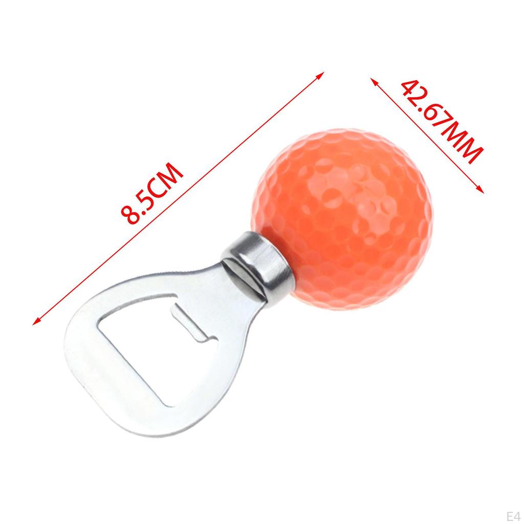 Abridor de garrafas, multifuncional, fácil armazenamento, para amantes do golfe