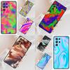 Neon Marble Art Cell Phone Case for Samsung Galaxy S26 Ultra S25 S24 S23 S22 S21 S20 Note10 Cover