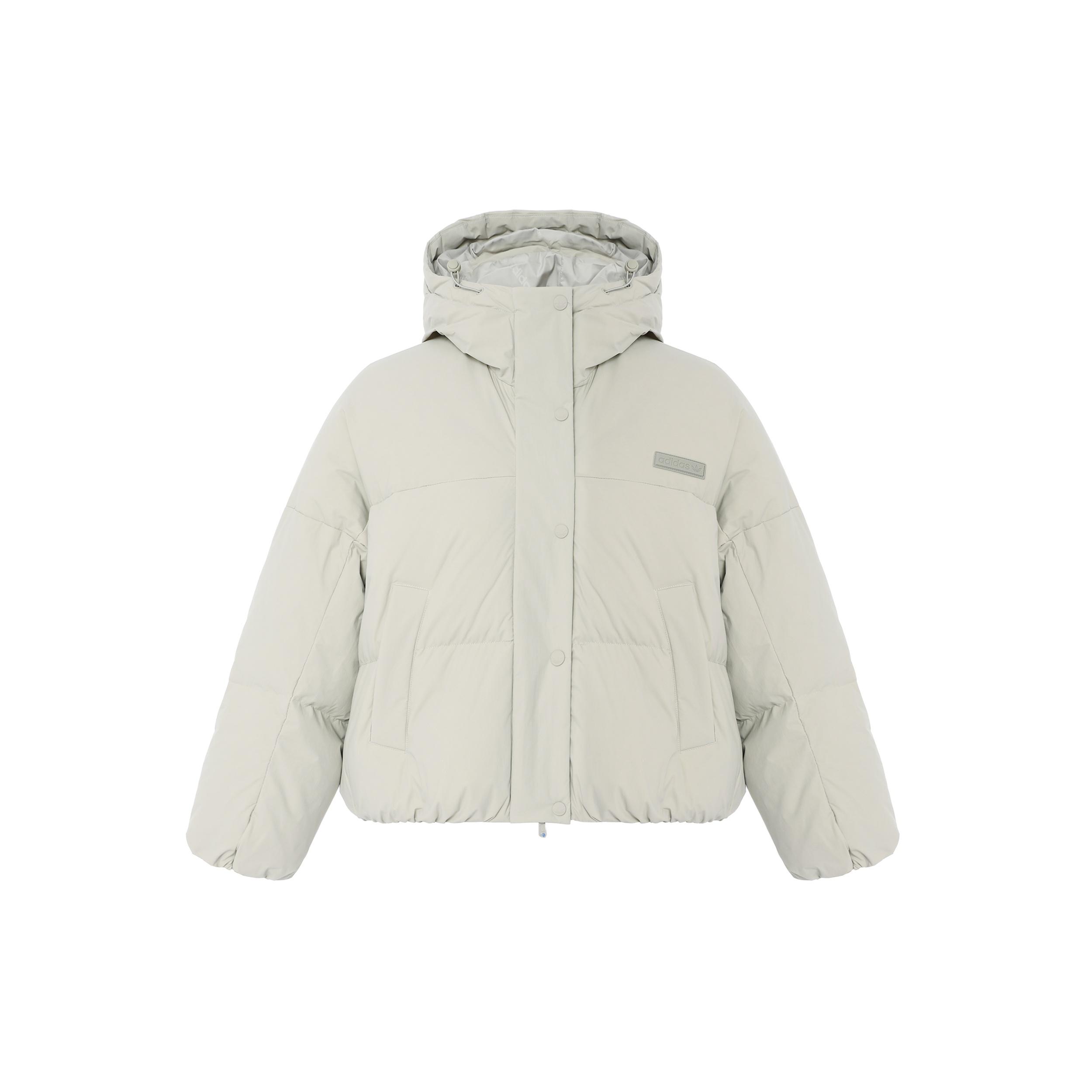 (WMNS) adidas Puffer Crop Down Jacket Asia Sizing  White  Women s JD3786 XL