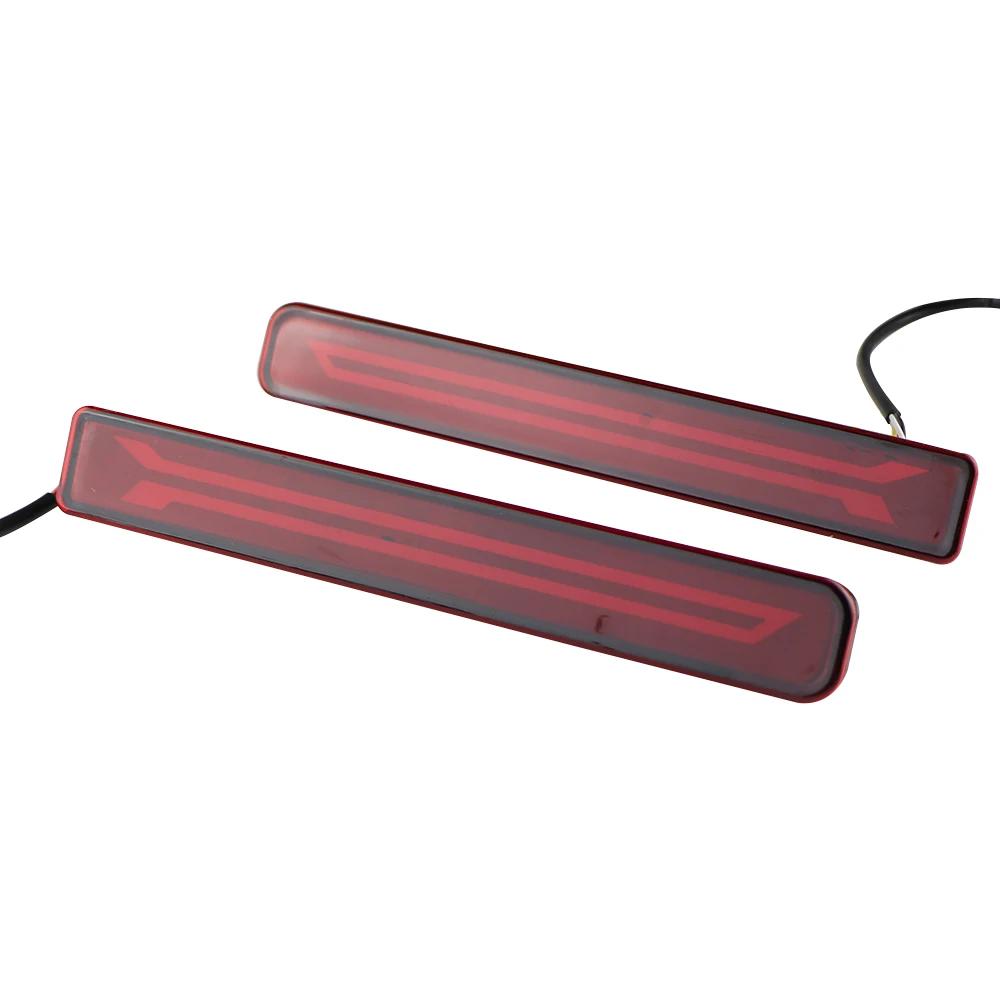 LED Car Rear Bumper Lights for Suzuki XL6 XL7    2024 Running Brake Turn Signal Lights Reflector Accessories style 2