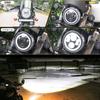 Motikvans Inch LED Motorcycle Headlight with White DRL Switching Motorcycle Headlight Compatible with Sportster 883nfxsbxl1200x xl1200n Round