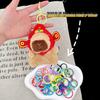 Capybara Plush Toy Keychain – Cute Stuffed Animal Backpack Clip