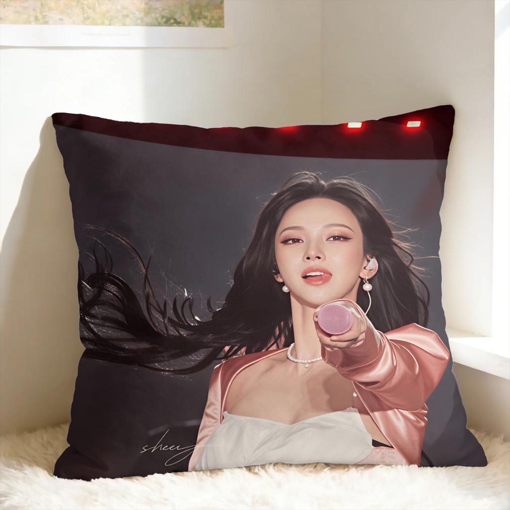 K-Karina Pillow Case  Morden Pillow Cover Graphic Pillowcases For Living Room Sofa