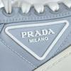 Tolle PRADA Sneaker Re-Nylon Doppelrad Dreieckslogo blau Nylon Damen 35.5 1E260M Gebraucht