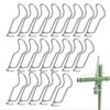 15/20pcs Fixed Buckle Grafting Stakes Connector Plant Cages Connector  For Vegetable Garden