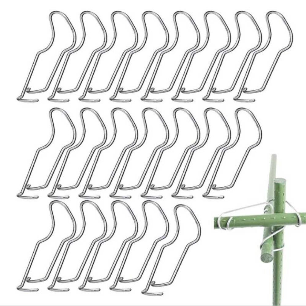 15/20pcs Fixed Buckle Grafting Stakes Connector Plant Cages Connector  For Vegetable Garden