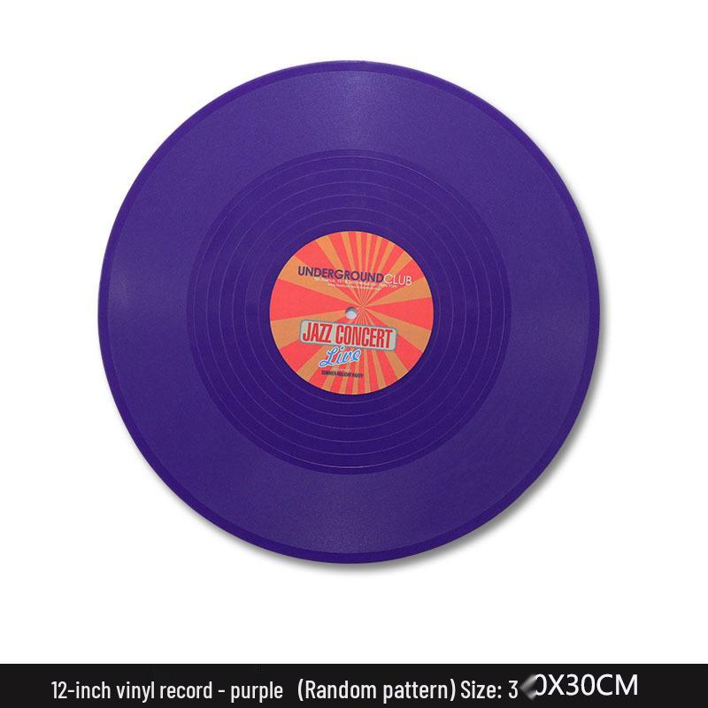 Retro vinylová deska nástěnná dekorace plakátové samolepky pro bar, kavárnu, restauraci a obchod s mléčným čajem