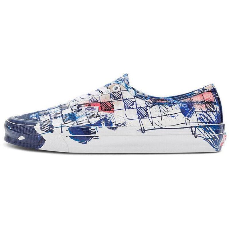 

VANS Authentic Checkerboard - White Blue - VN0A4BV961P 43