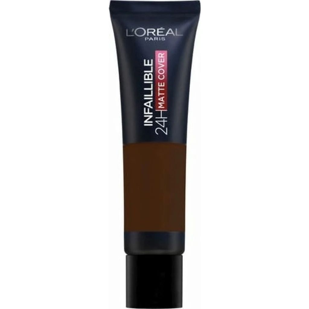 Fond de teint - L'OREAL PARIS - Infaillible 24h Matte Cover - 385 COCOA - Haute couvrance - 35 ml