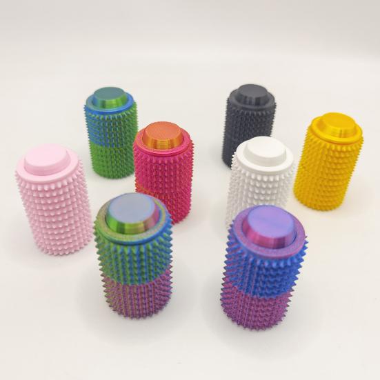 Mini Fidget Toy Skin-Friendly Design Vibrant Color Compact Design Portable Anxiety Relief