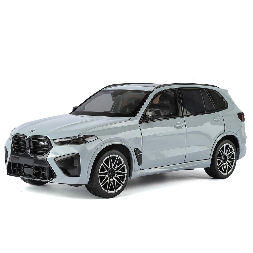 1:18 BMW X5 SUV High Simulation Diecast Metal Alloy Model Car Sound Light Pull Back Collection Kids Toy Gift Miniature Model All