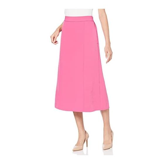 [Rope Picnic] Skirt [WEB Limited Color: Pink] Easy/Semi-Flare Skirt for Women