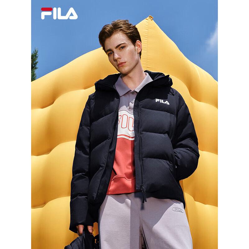 FILA Unisex Hooded Down Jacket
