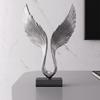 The Sculpture of Da Peng Spreading His Wings Is Luxurious and Light Creative Art Sculpture Eagle Wing Statues Home Decor