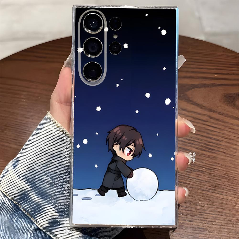 86 Eighty Six Movie Phone Case For Samsung S25 S24 Ultra S23 Fe S22 S20 S21 Plus Plus 5G Fe Transparent Cover