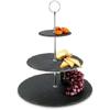3-tier Stone Platter for Cookies, Cakes, Fruits, Snacks