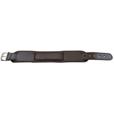 Watch Strap - MY-MONTRE - 16mm - Stainless Steel - Brown - Long. 230/260mm