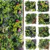 UV Protection Fake Green Grass Mat Lifelike Simulation Lawn Panels  Indoor Outdoor Use