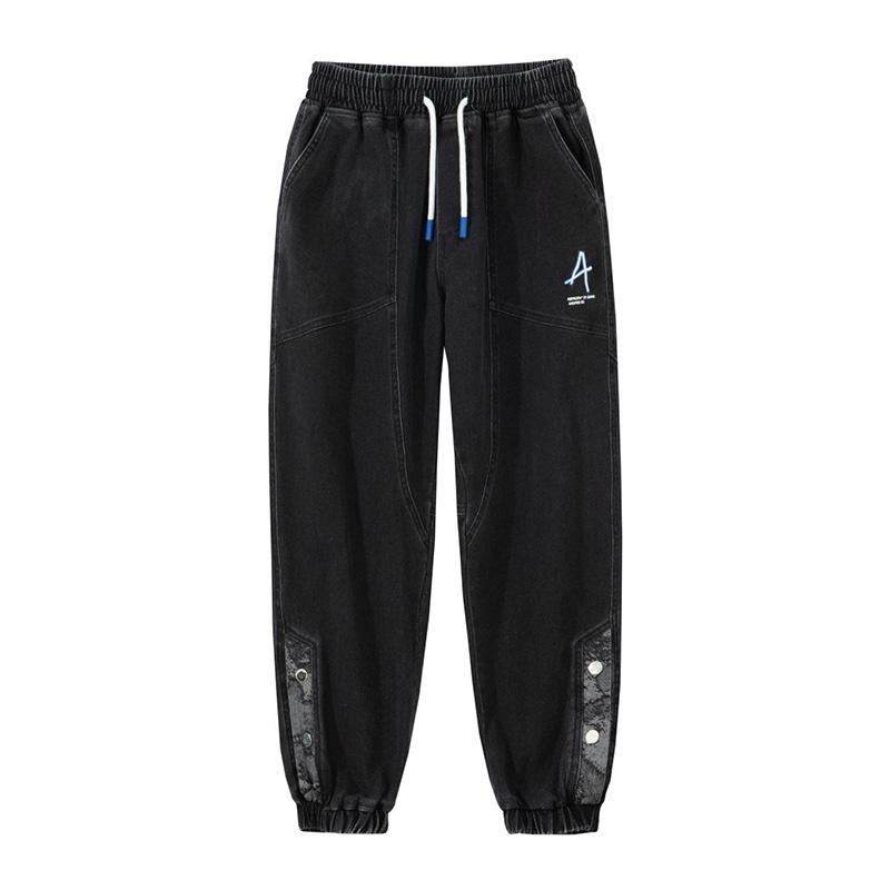 Große Größe Jeans Herren Herbst und Winter 2023 Lose Plus Fett Plus Größe Trendy Tooling männer Hosen YBK2213