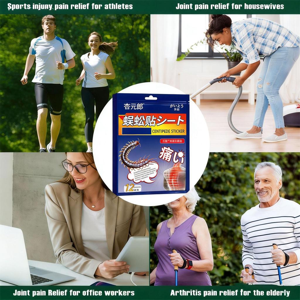 Multi-Area Back Patch - Relieves Low Back, Lumbar & Lower Spine Pain