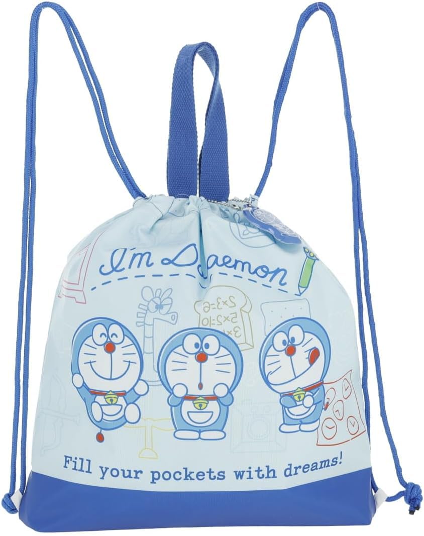 

Marushin Doraemon Gym Мешок на шнурке Захватывающий Спортзал Школа Подходит для мальчиков и персонажей 2825007400 Я Дораэмон Сумка, Рюкзак, Инструмент, Сумка,