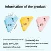 10/20-Piece Multi-Color Triangle Clips Multi-Functional Student Book Clips Document Organizer Folder Holder Desktop Storage Tool