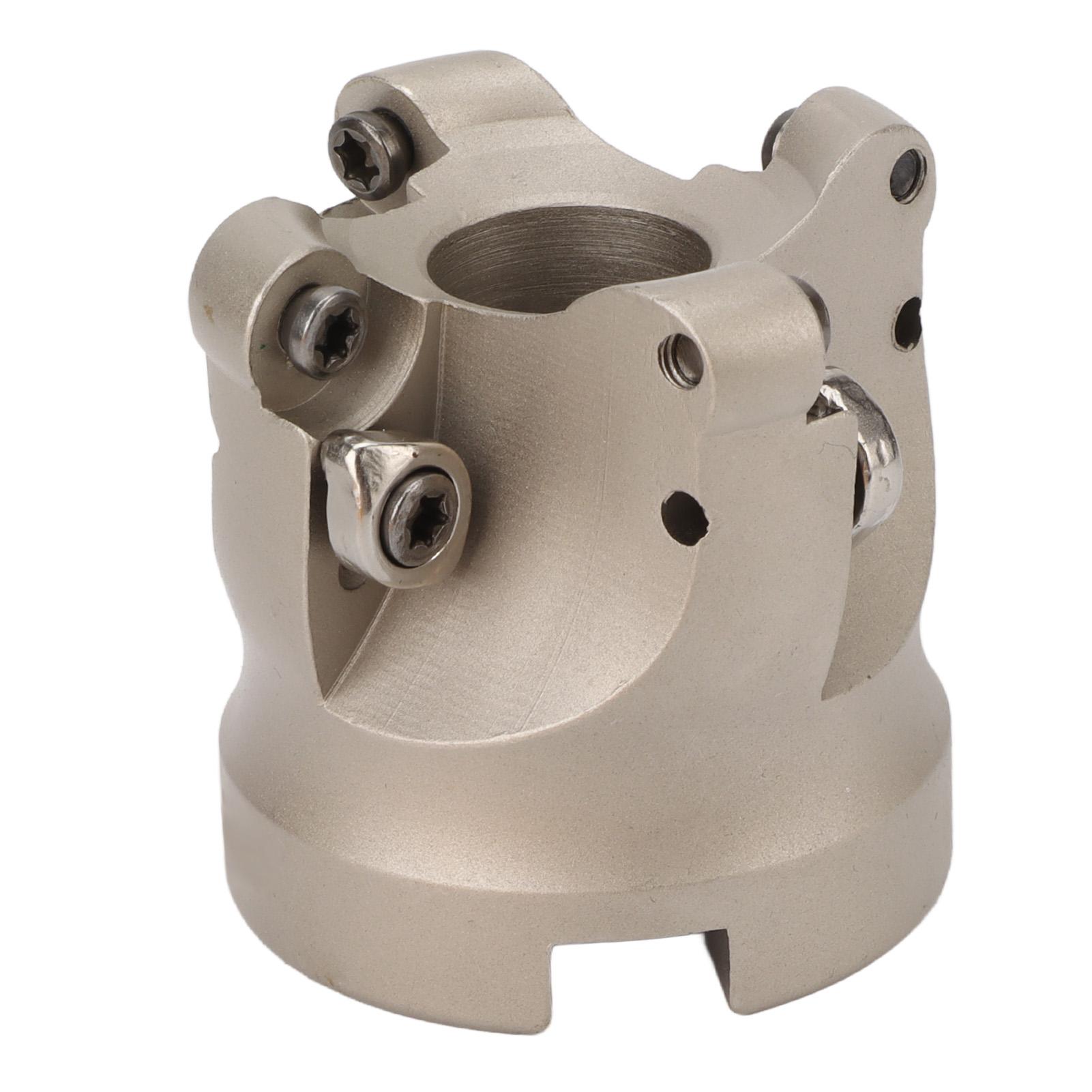 

Торцевая фреза 4 канавки Торцевая фрезерная головка 40cr Высокая жесткость Фрезерный инструмент для обработки металла