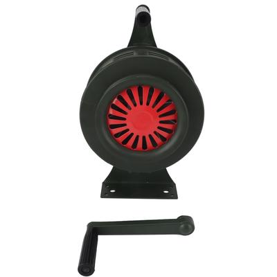 Sirena a manovella 125dB Forte Volume Regolabile Impermeabile Lega di Alluminio Azionamento Manuale Allarme Sonoro